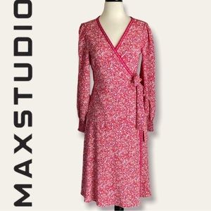 Gorgeous Max Studio Wrap Dress XS